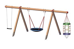 Douglas fir swing frame