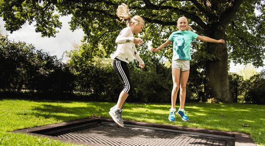 Trampoline 2000, for installation in the ground
