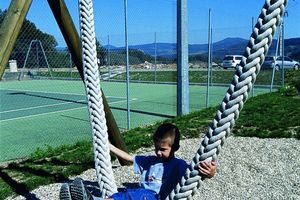 Jungle rope swing, Suspension height 2,00 m
