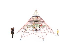 Dino 1 rope net pyramid