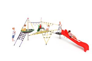 Triple Course with slide