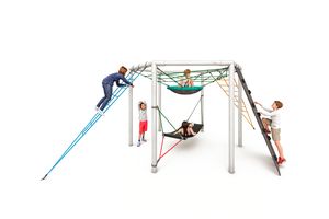 Maxi hexagon climbing castle