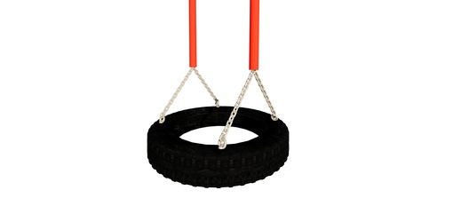 Simple tyre swing