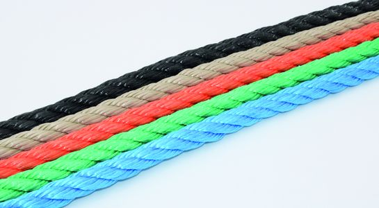 Polypropylene climbing net, Ø 16 mm, mesh size 25 cm