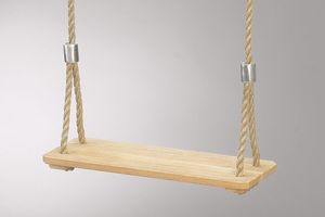 Rustic board swing