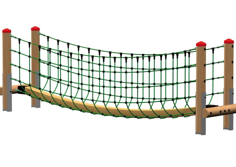 Jungle bridge per running metre, Running surface approx. 90 mm