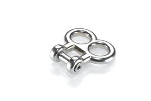 2-eye stainless steel clamp