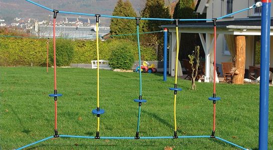 Climbing play - small disks, for robinia posts