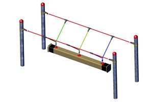 Mini rope-end swing