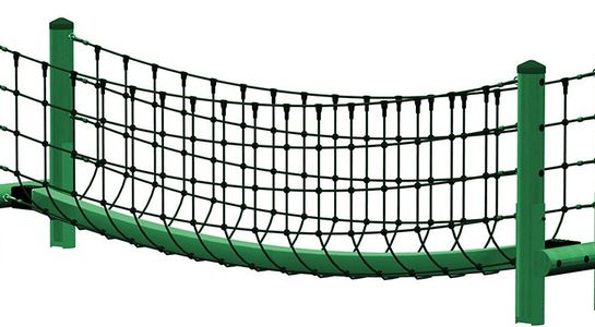 Jungle bridge per running metre, Running surface approx. 90 mm