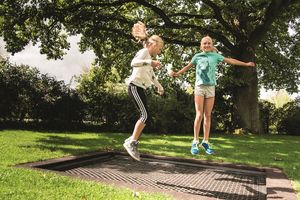 Trampoline 2000, for installation in the ground