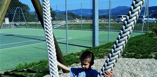 Jungle rope swing, Suspension height 2.50 m