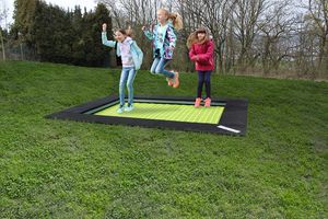 Trampolines are always in fashion