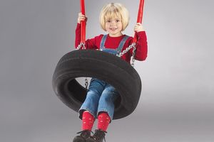 Simple tyre swing