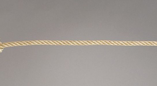 Polypropylene climbing rope, length 2.00 m, Ø 24 mm