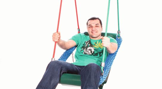 Mini swing for those of limited mobility