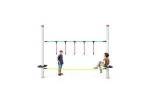 Hanging rope, for steel posts