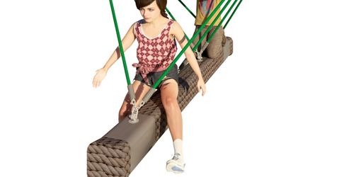 Rope-end swing