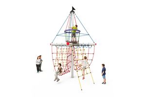 Pirate Tower - steel crossbeams