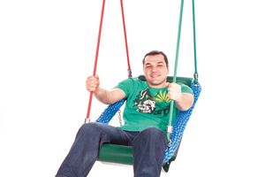 Mini swing for those of limited mobility