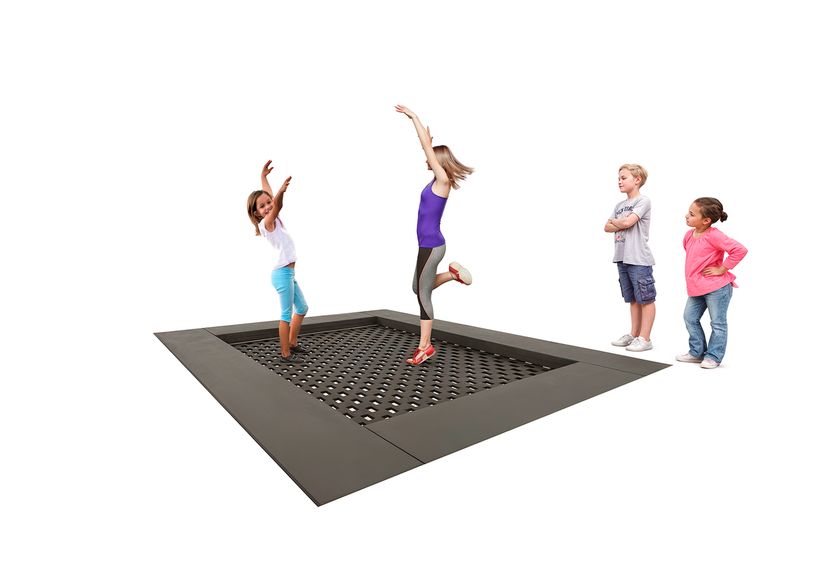 Trampoline 2000, for installation in the ground