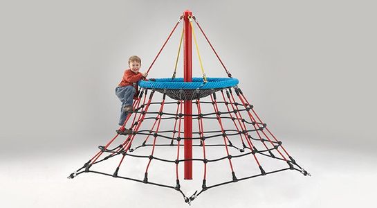 Dino Mini rope net pyramid