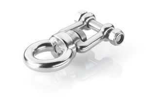 Stainless steel thimble swivel