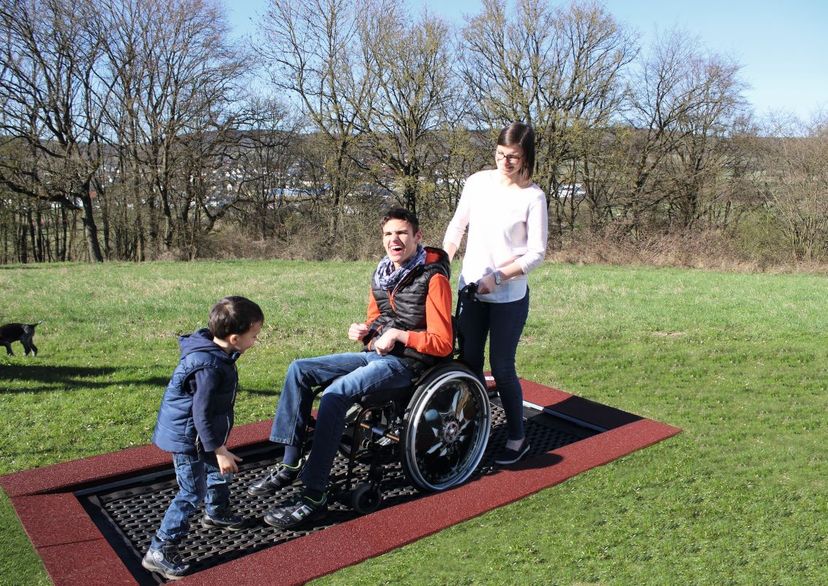 Wheelchair Trampoline