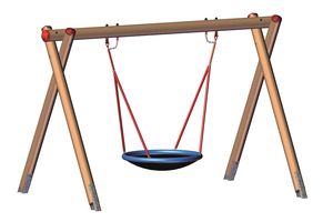 Douglas fir swing frame, Suspension height 2.50 m