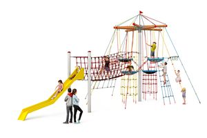 Bird Nest Tree including bridge and slide