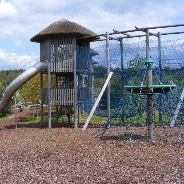 Installing Monkey World's New Play Equipment