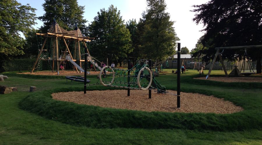 Playground Equipment Setup