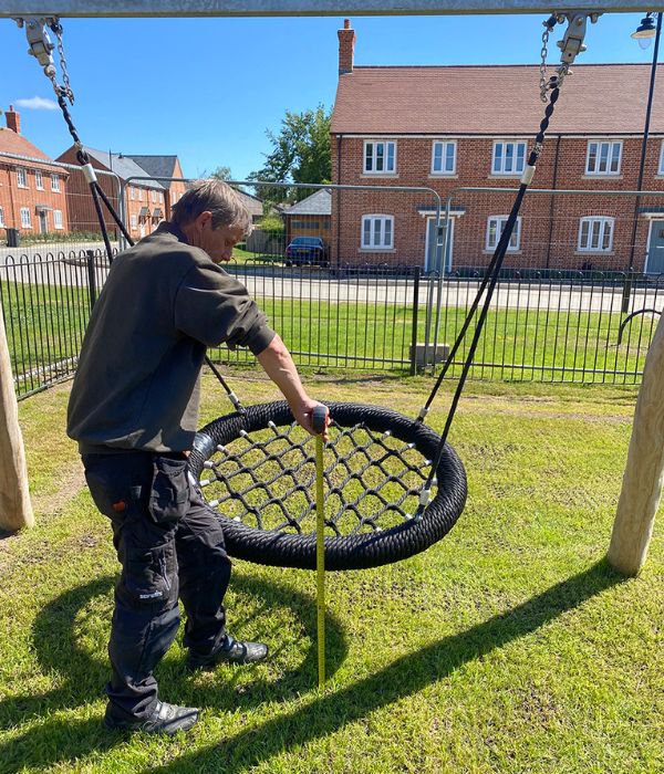 playground equipment installation