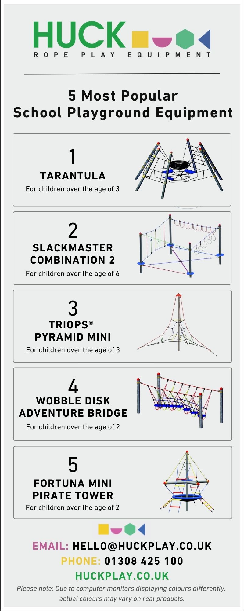 Top 5 School Playground Equipment